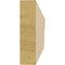 Ekena Millwork 2in. W x 8in. H x 28in. L Crestline Woodgrain TimberThane Rafter Tail, Primed Tan RFTUR02X08X28CRERCPR - alternate 5